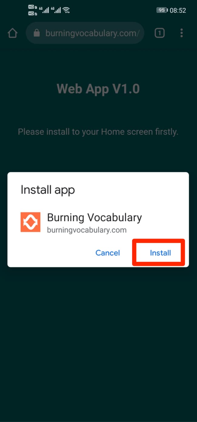 Install App